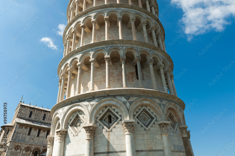 Base of Pisa Tower