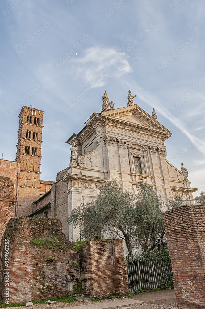 Rome Basilica di Santa Francesca Romana