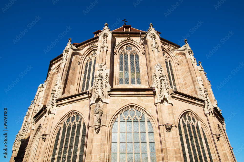 Lorenzkirche in Nürnberg, Deutschland