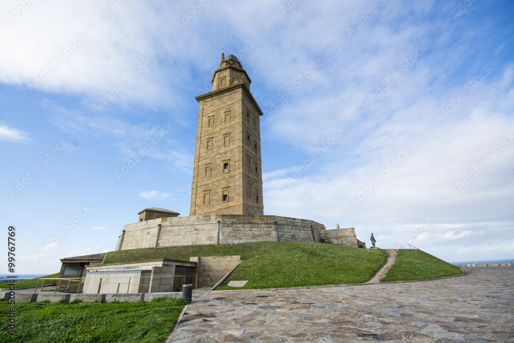 Torre de Hercules, La Coruña, España Torre de Hercules, La Coruña, España
