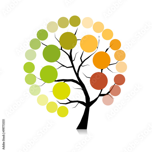 Infographic tree for your design