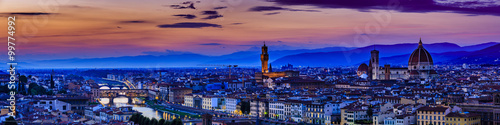 Florence, Italy - view of the city, panorama