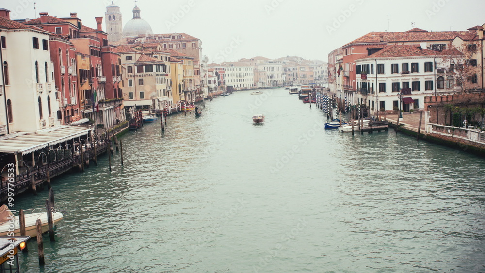 Grand Canal view from Ponte degli Scalzi – time lapse, Italy, Venice Grand Canal view from Ponte degli Scalzi – time lapse, Italy, Venice