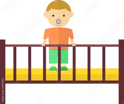boy in the bed