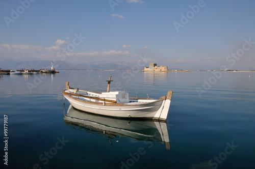 Nafplion, beautiful town in the Peloponnese, Greece 