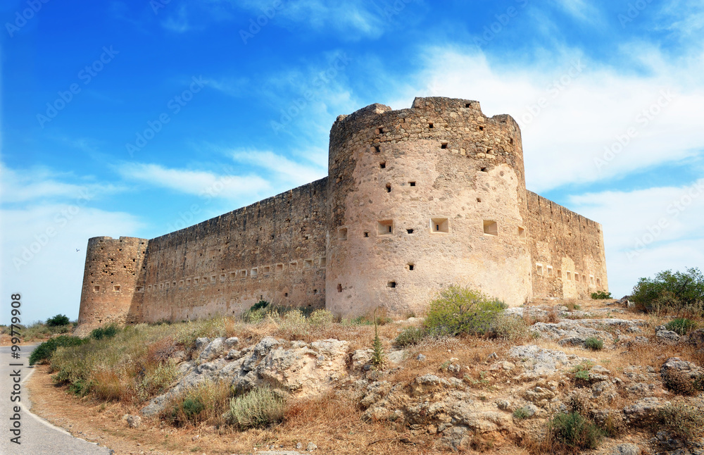 Medieval Fortress in Crete,
