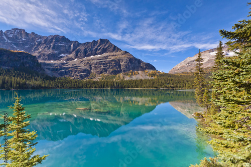 Lake Ohara in BC Canada