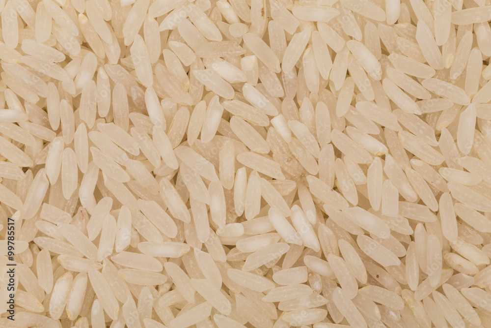 Uncooked white rice Uncooked white rice