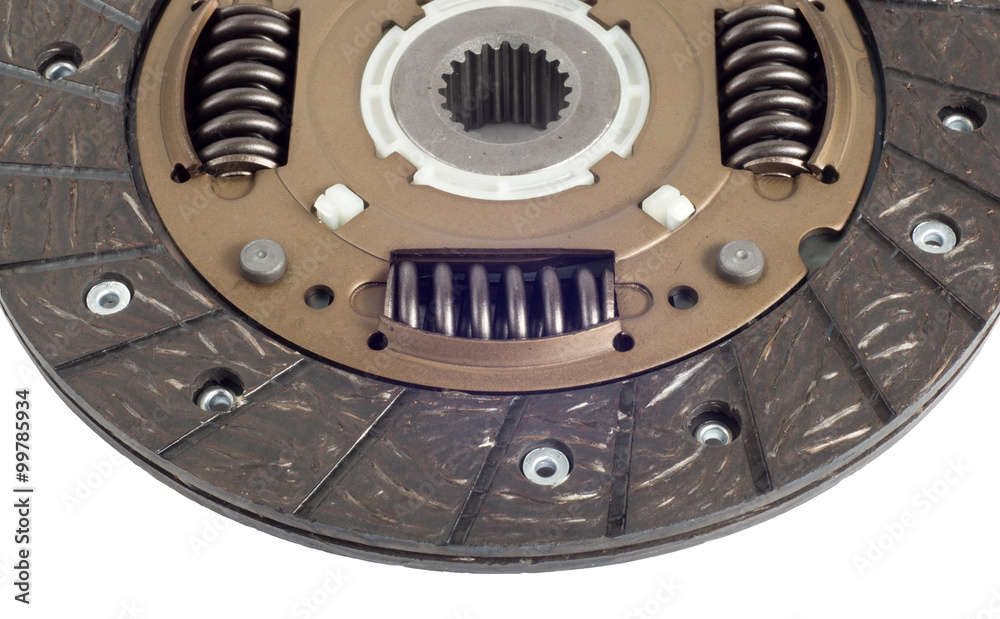 Obraz premium clutch plate disc close up