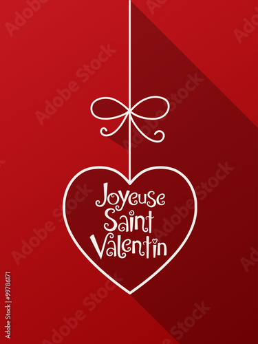 CARTE DE SAINT VALENTIN