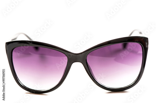 Female sunglasses isolated