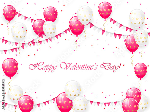 Valentines balloons