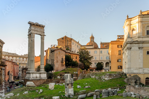 Canvas Print Teatro Marcello Rome