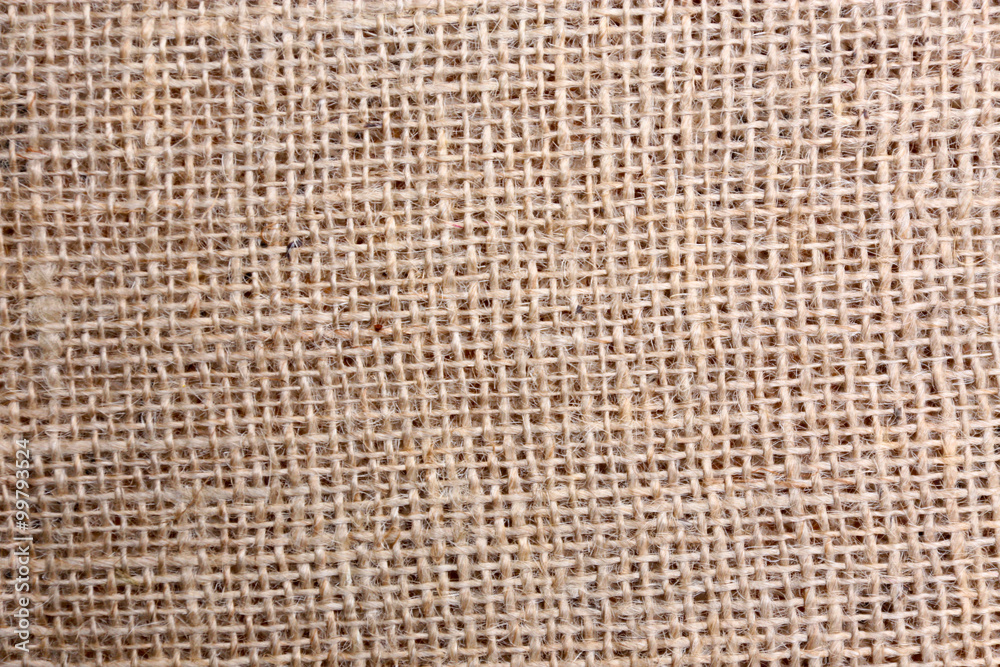 Natural sackcloth textured for background Natural sackcloth textured for background
