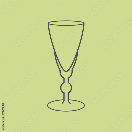 Sherry vermouth glass