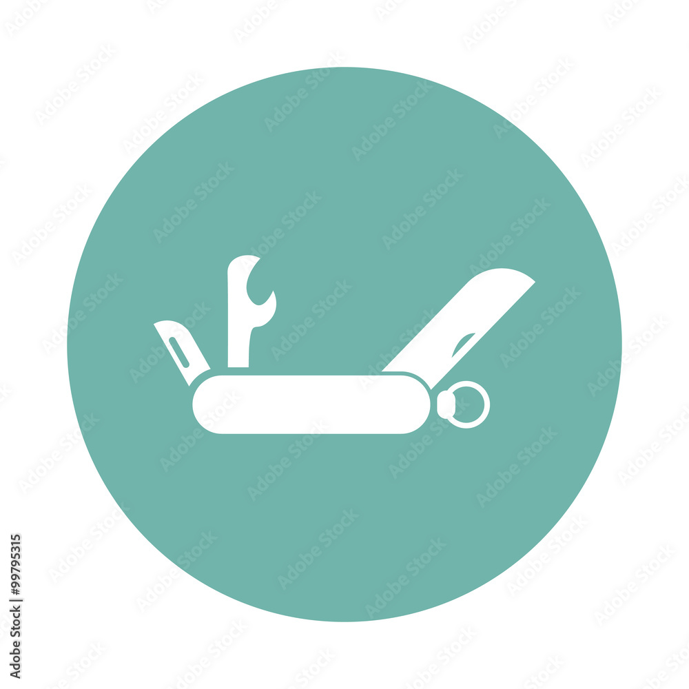 Camping knife icon Camping knife icon