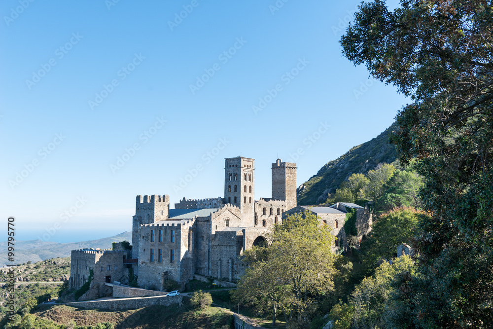 PORT DE LA SELVA (ESPAÑA) - MONASTERY SANT PERE DE RODES