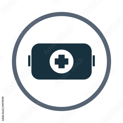 First aid kit icon