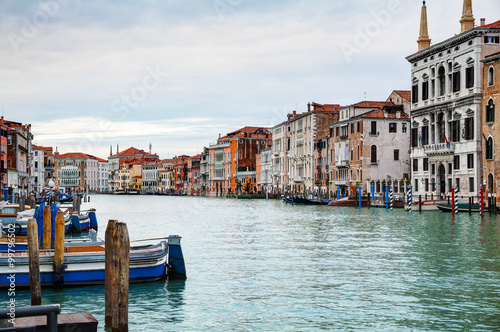Obraz na płótnie Overview of Grand Canal in Venice, Italy w salonie