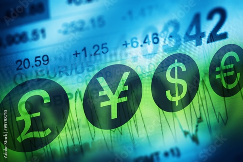 Forex Currency Trading Concept photo