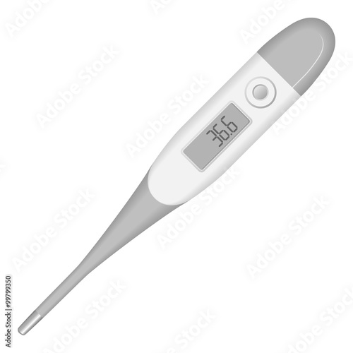 vector digital thermometer