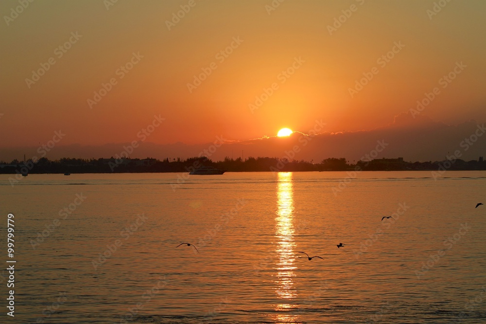 Sunrise, key biscayne view