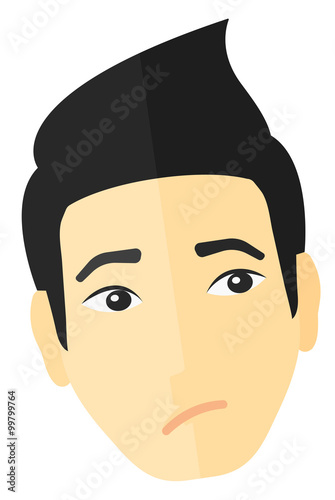 Doubtful young man.