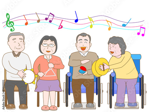 高齢者の演奏会