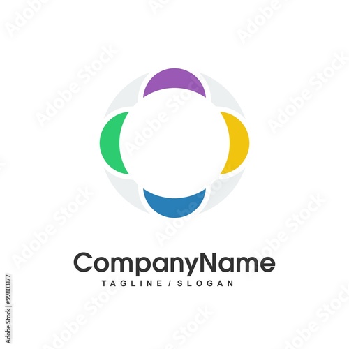 Free Download Circle logo icon Vector - GFXLoad