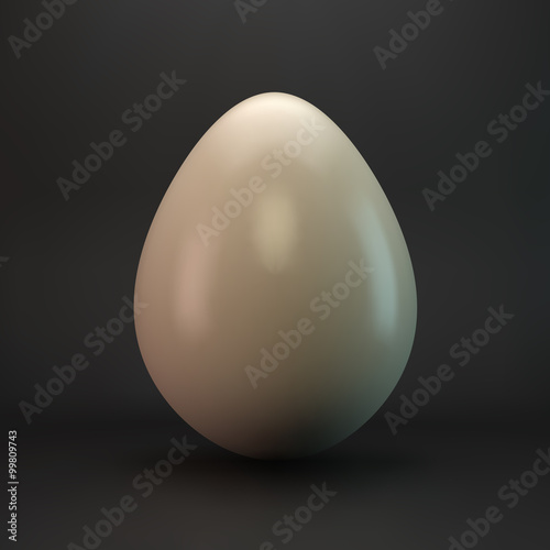 Egg. Vector illustration.