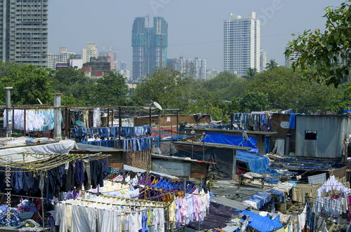 Fotografie laundry Dkhobi Gkhat Mumbai