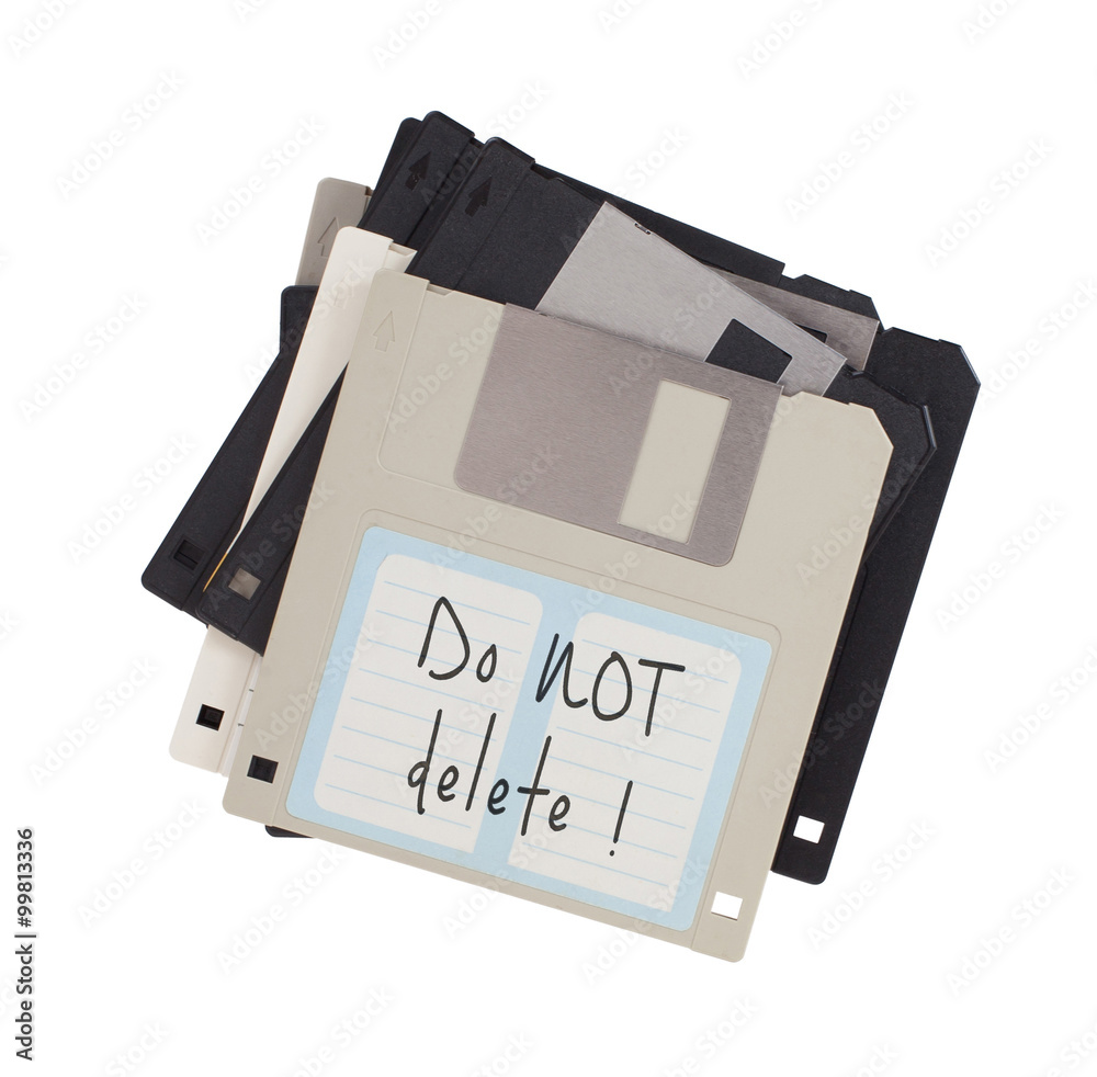 Floppy disk, data storage support Floppy disk, data storage support