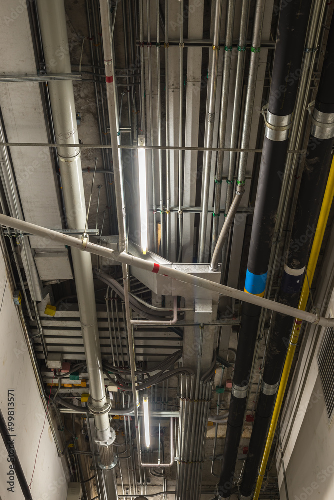 custom made wallpaper toronto digitalElectric Metal Tubing