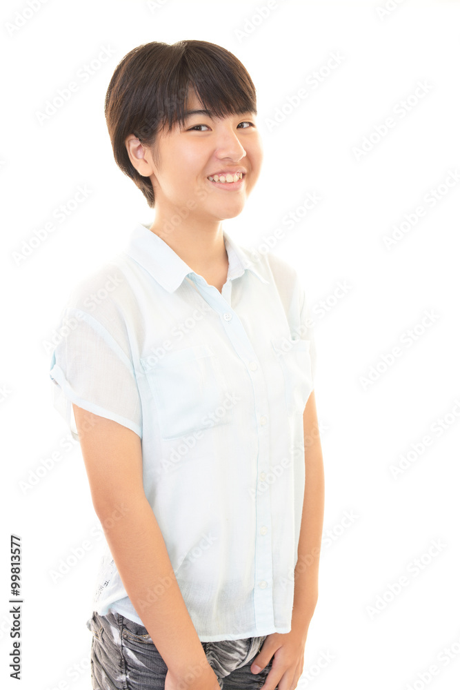 笑顔の女の子 笑顔の女の子