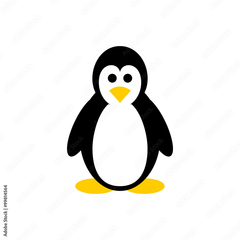Fototapeta premium Simple Penguin