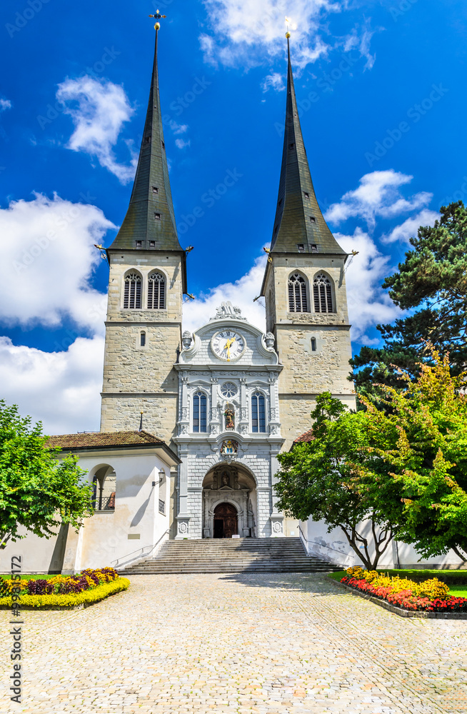 Hofkirche, Luzern, Switzerland