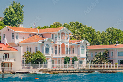 Photography Yenikoy. Villa Burhanettin Efendi on the Bosphorus, Istanbul