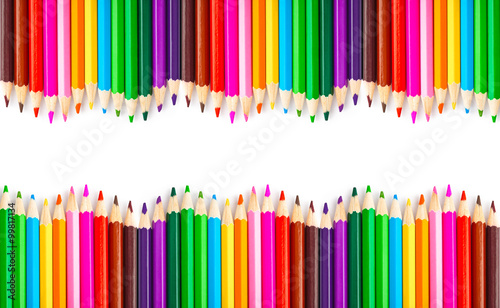 Multicolored pencils