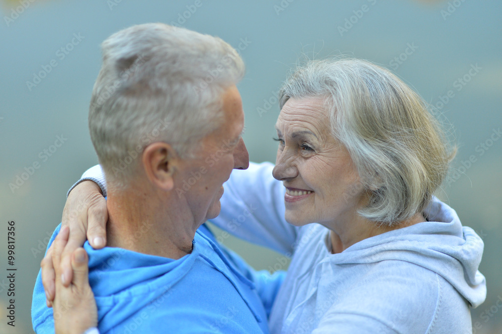 elderly man and an elderly woman elderly man and an elderly woman