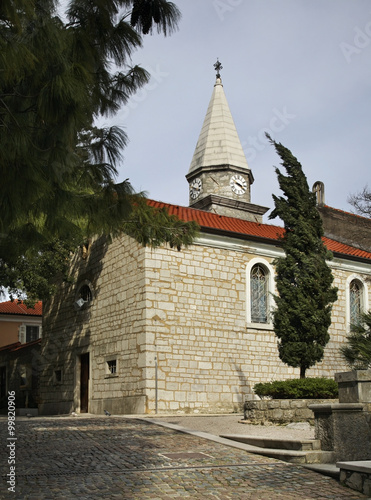 Church of St. Jacob in Opatija. Croatia
