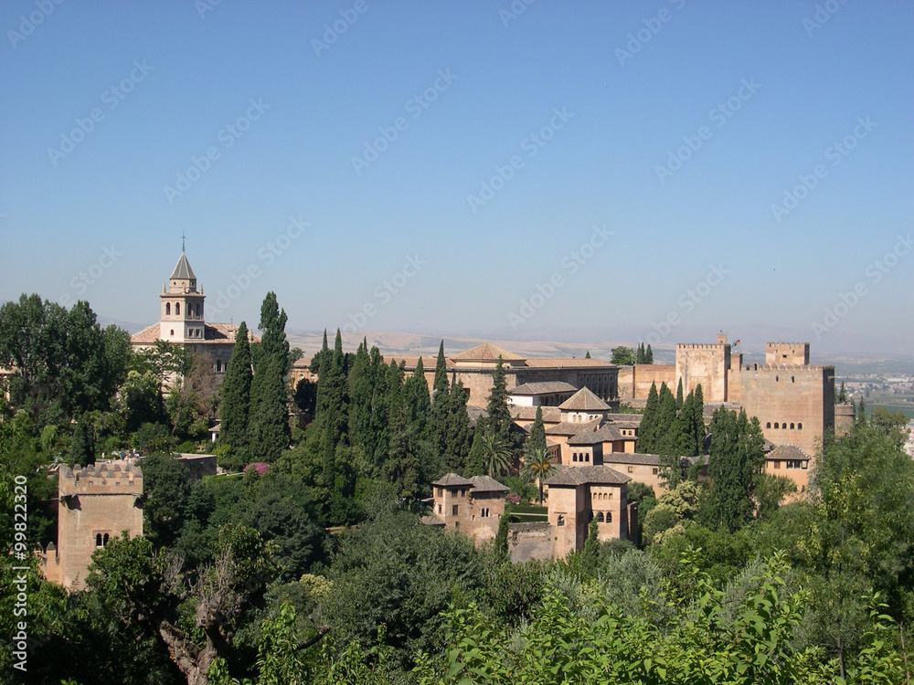 Castle in Alhambra