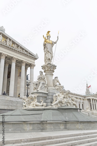 Vienna parliament Athena