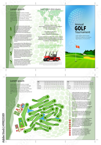 Golf brochure
