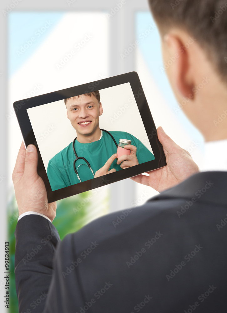 Video chat with doctor