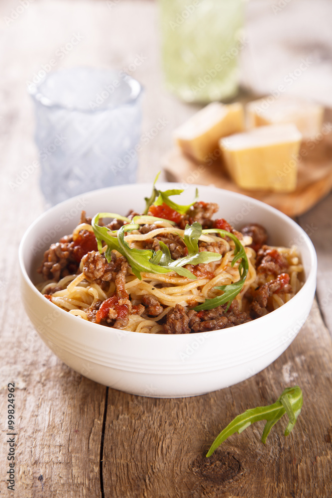 Pasta bolognese Pasta bolognese