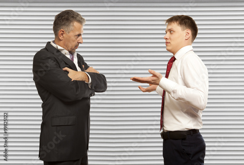 Tablou pe pânză Business competition, conflict concept