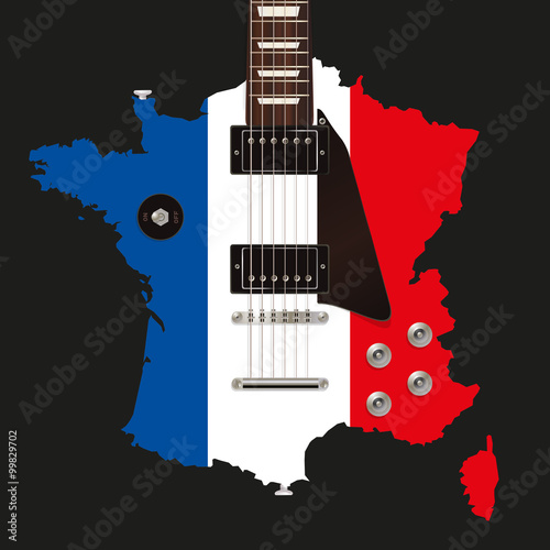 Guitare électrique - France