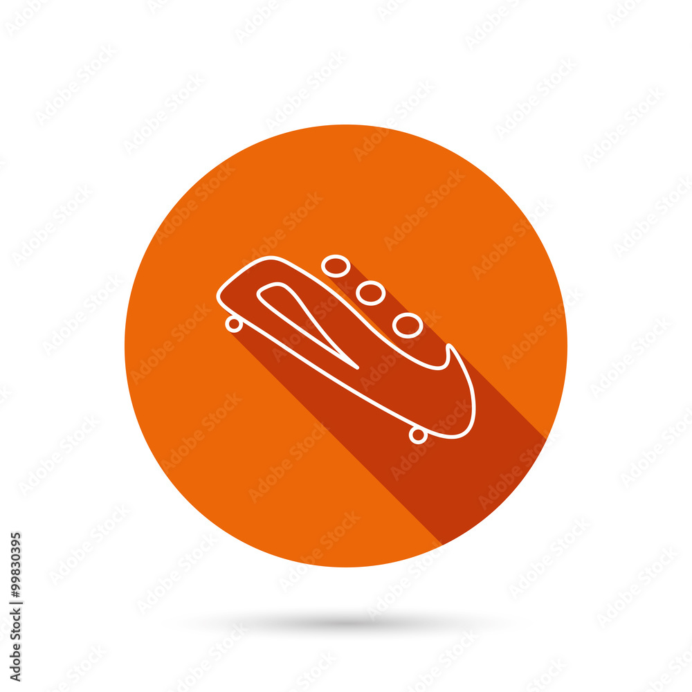 Bobsleigh icon. Three-seater bobsled sign. Bobsleigh icon. Three-seater bobsled sign.