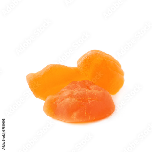 Orange shaped candy isolated