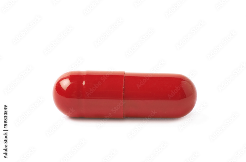 Red pill isolated Red pill isolated